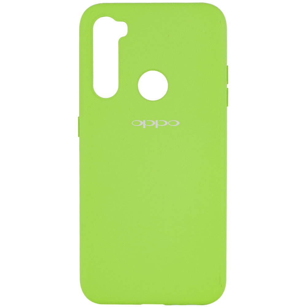 

Чехол Silicone Cover Full Protective (A) для OPPO Realme C3 Зеленый / Green (131919)