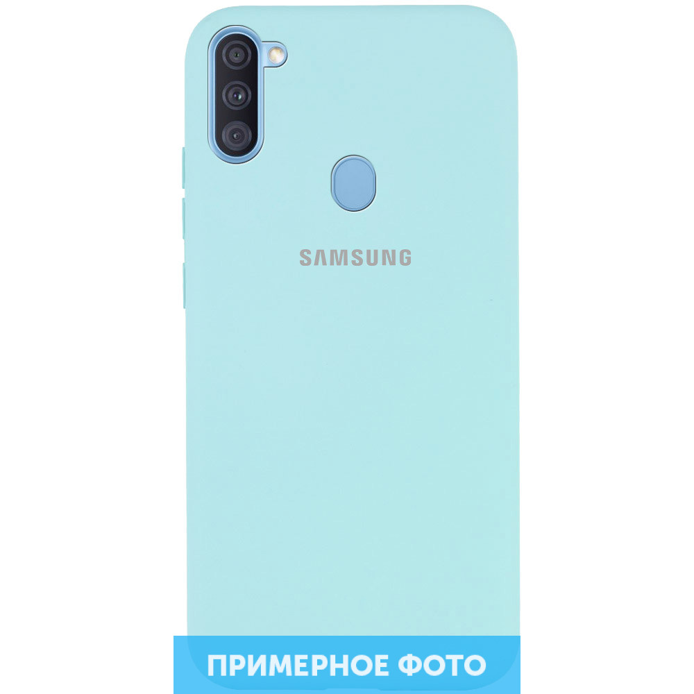 

Чехол Silicone Cover Full Protective (A) для Samsung Galaxy A21 Бирюзовый / Light blue (135956)