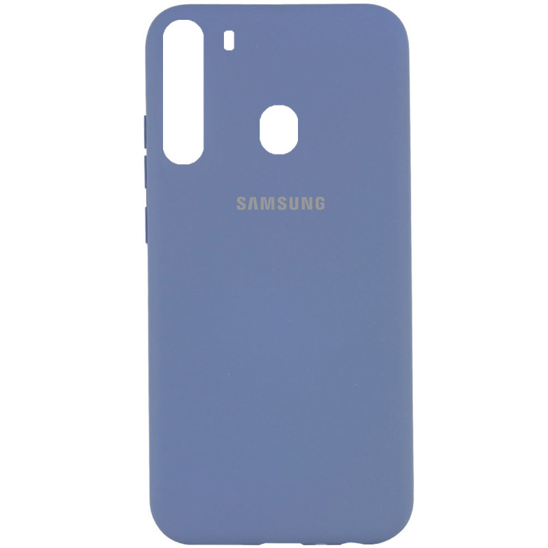 

Чехол Silicone Cover Full Protective (A) для Samsung Galaxy A21 Серый / Lavender (131976)
