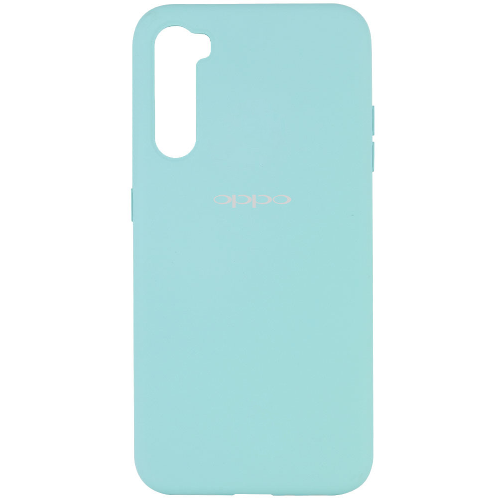 

Чехол Silicone Cover Full Protective (A) для OPPO Realme 6 Бирюзовый / Ice Blue (131885)