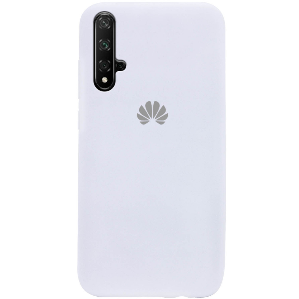 

Чехол Silicone Cover Full Protective (AA) для Huawei Nova 5T Белый / White (128628)