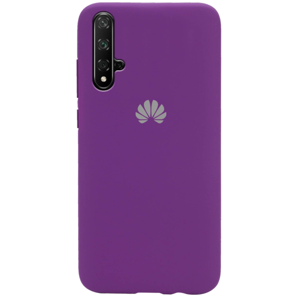 

Чохол Silicone Cover Full Protective (AA) для Huawei Nova 5T (Фіолетовий / Grape)