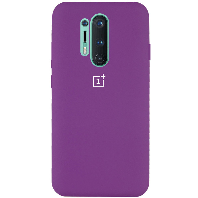 

Чехол Silicone Cover Full Protective (AA) для OnePlus 8 Pro Фиолетовый / Grape (131283)
