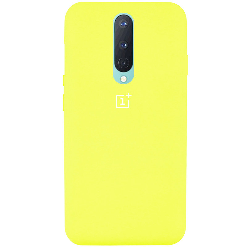 

Чехол Silicone Cover Full Protective (AA) для OnePlus 8 Желтый / Flash (141811)