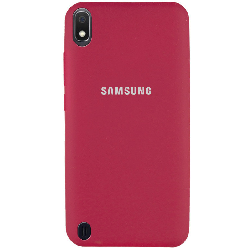 

Чехол Silicone Cover Full Protective (AA) для Samsung Galaxy A10 (A105F) Красный / Rose Red (145865)