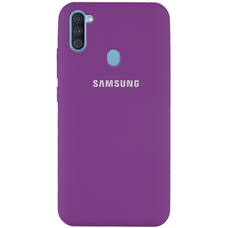 

Чехол Silicone Cover Full Protective (AA) для Samsung Galaxy A11 Фиолетовый / Grape (130851)