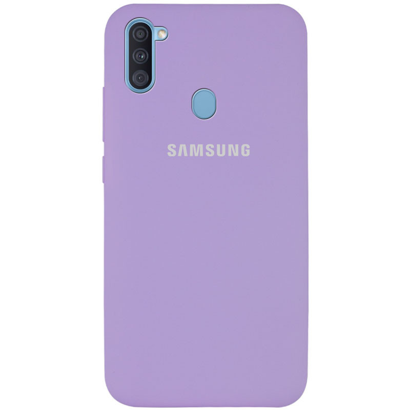 

Чехол Silicone Cover Full Protective (AA) для Samsung Galaxy A11 / M11 Сиреневый / Dasheen (130849)