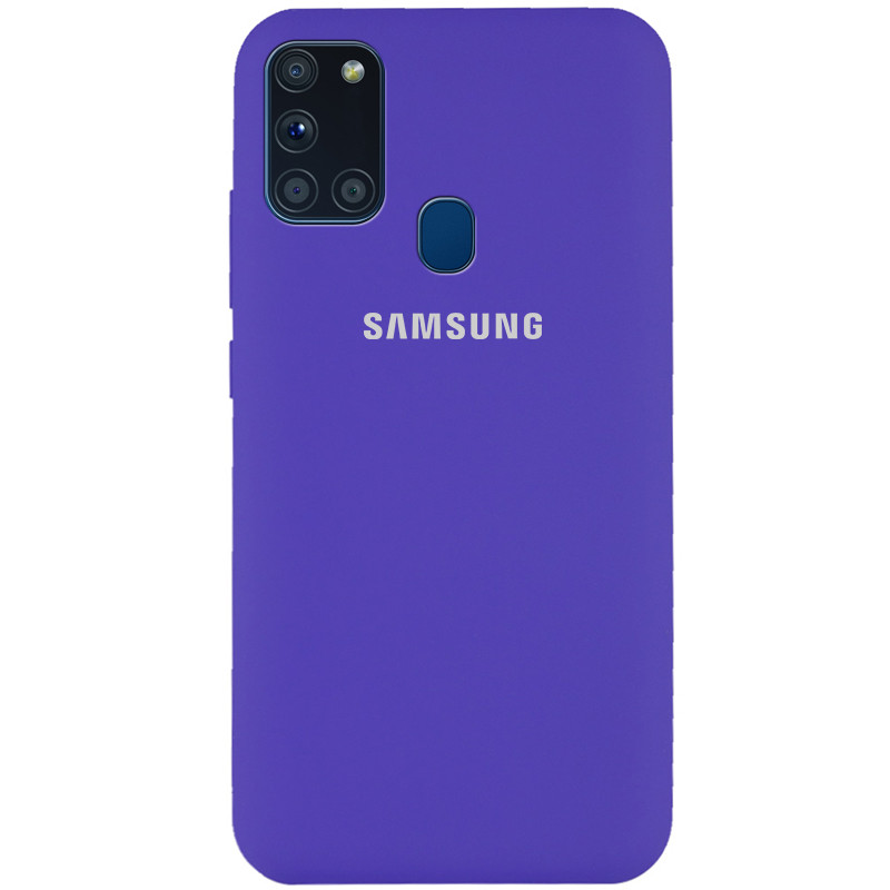 

Чехол Silicone Cover Full Protective (AA) для Samsung Galaxy A21s Фиолетовый / Purple (136825)