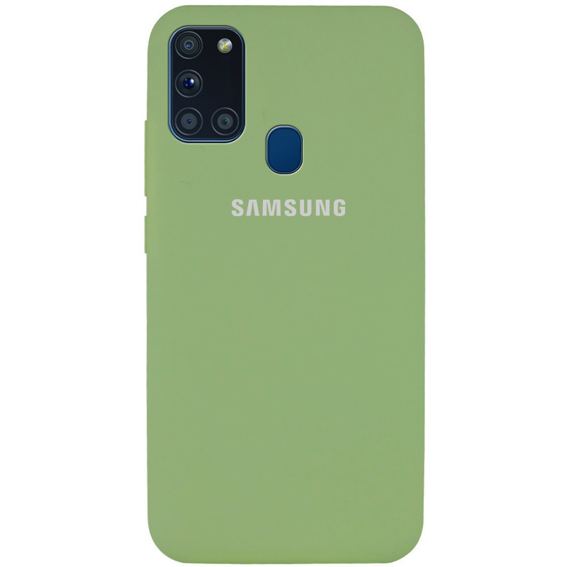 

Чехол Silicone Cover Full Protective (AA) для Samsung Galaxy A21s Мятный / Mint (136800)