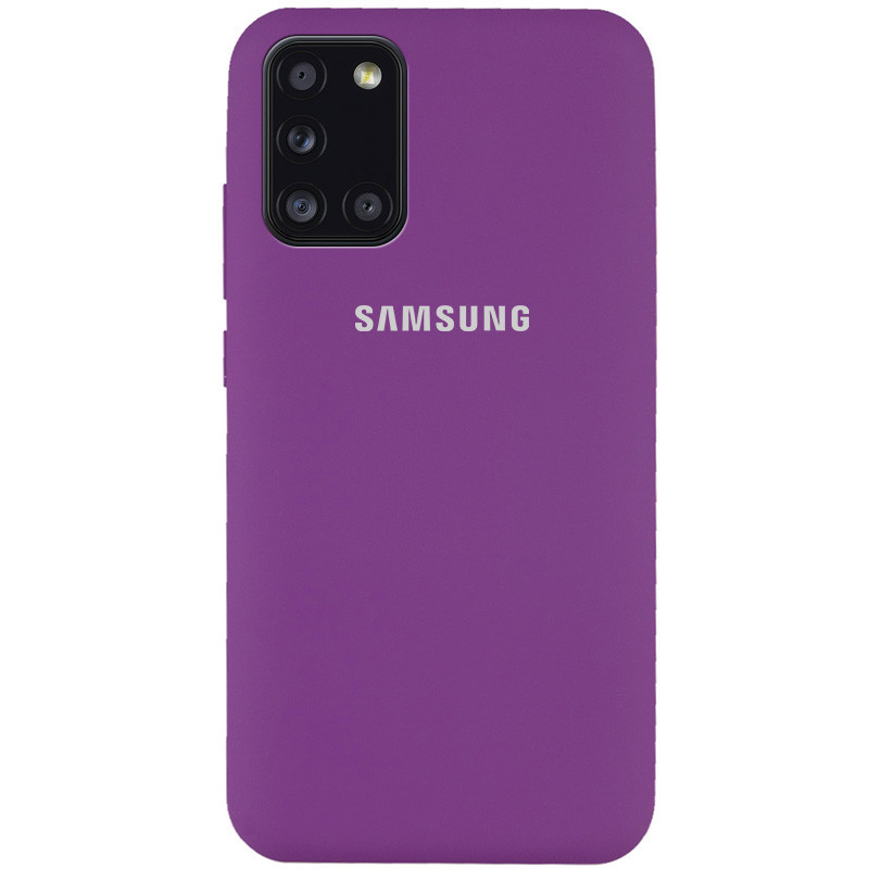 

Чохол Silicone Cover Full Protective (AA) для Samsung Galaxy A31 (Фіолетовий / Grape)