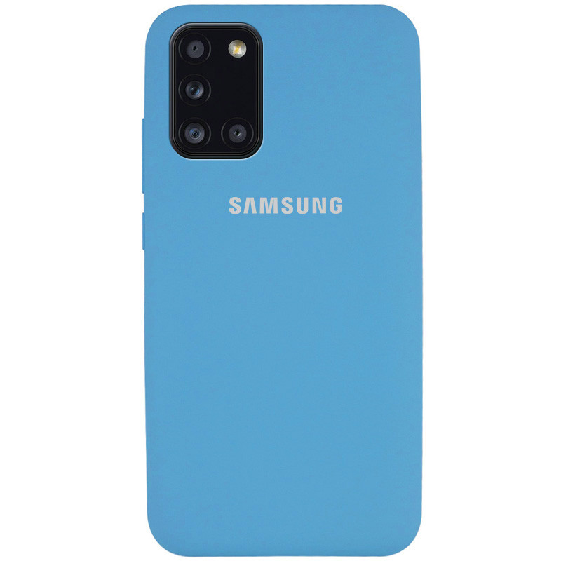 

Чехол Silicone Cover Full Protective (AA) для Samsung Galaxy A31 Голубой / Light Blue (141611)