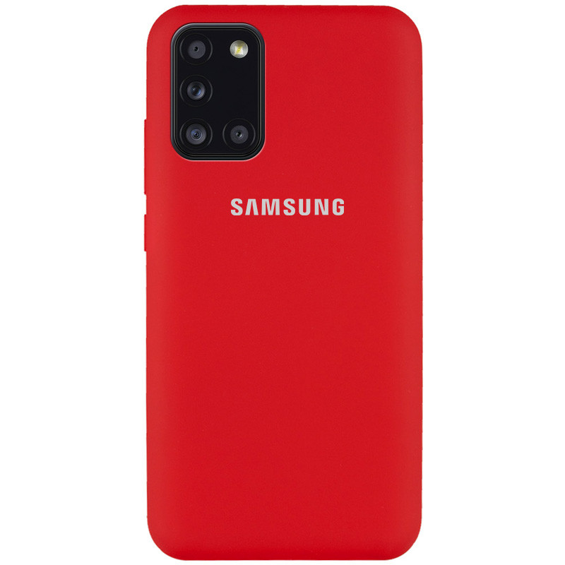 

Чехол Silicone Cover Full Protective (AA) для Samsung Galaxy A31 Красный / Dark Red (133244)