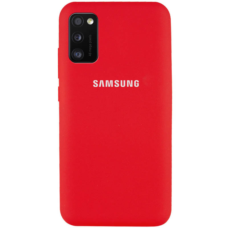 

Чохол Silicone Cover Full Protective (AA) для Samsung Galaxy A41 (Червоний / Red)
