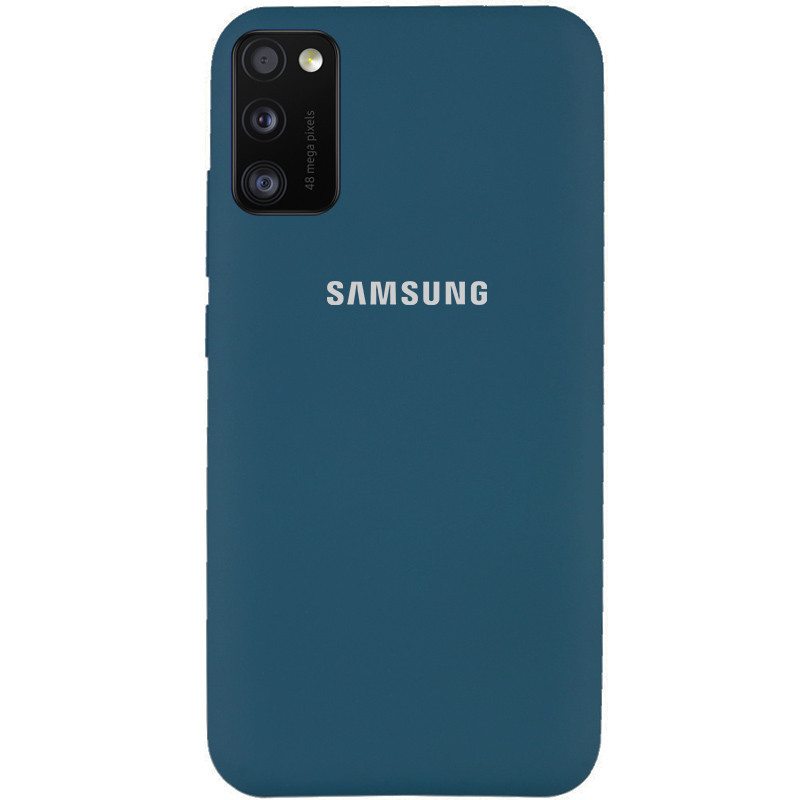 

Чохол Silicone Cover Full Protective (AA) для Samsung Galaxy A41 (Синій / Cosmos Blue)