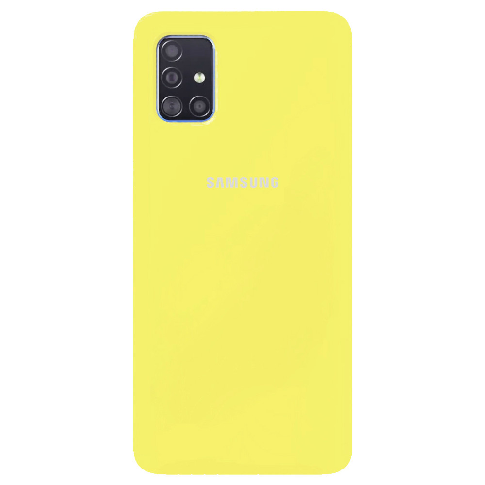 

Чехол Silicone Cover Full Protective (AA) для Samsung Galaxy A51 Желтый / Yellow (133895)