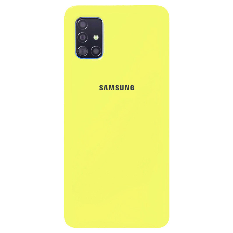 

Чехол Silicone Cover Full Protective (AA) для Samsung Galaxy A71 Желтый / Flash (141809)
