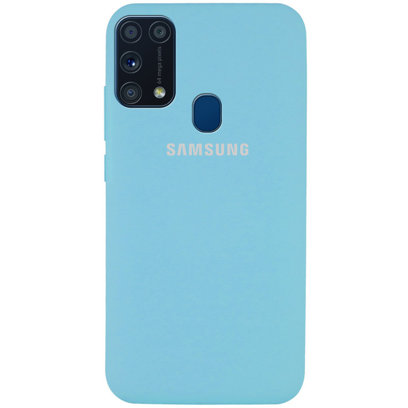 

Чехол Silicone Cover Full Protective (AA) для Samsung Galaxy M31 Голубой / Light Blue (130727)