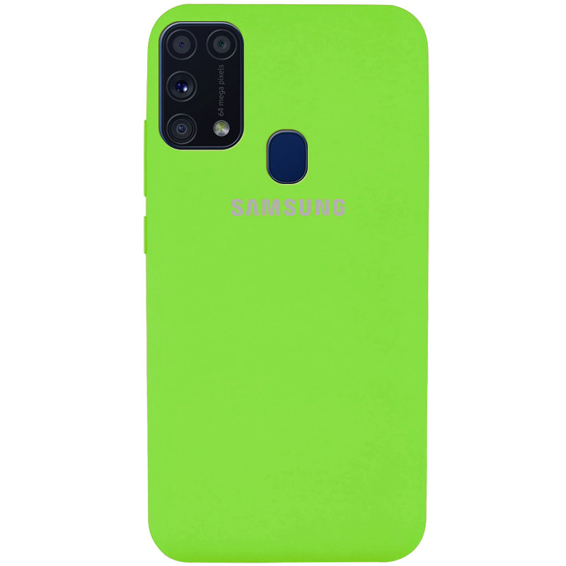 

Чохол Silicone Cover Full Protective (AA) для Samsung Galaxy M31 (Зелений / Green)