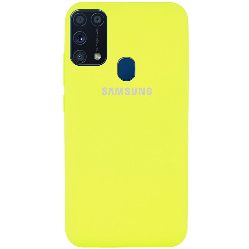 

Чехол Silicone Cover Full Protective (AA) для Samsung Galaxy M31 Желтый / Flash (131291)
