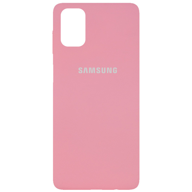 

Чохол Silicone Cover Full Protective (AA) для Samsung Galaxy M51 (Рожевий / Pink)