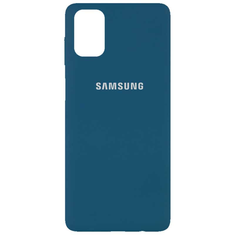 

Чохол Silicone Cover Full Protective (AA) для Samsung Galaxy M51 (Синій / Cosmos Blue)