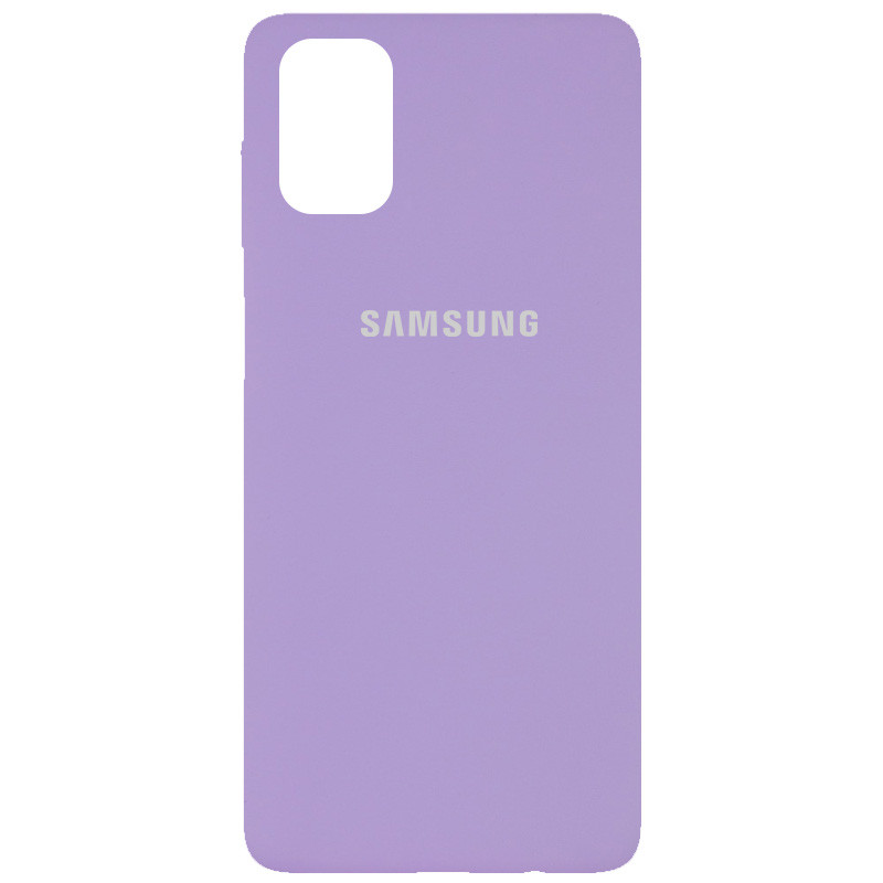 

Чохол Silicone Cover Full Protective (AA) для Samsung Galaxy M51 (Бузковий / Dasheen)