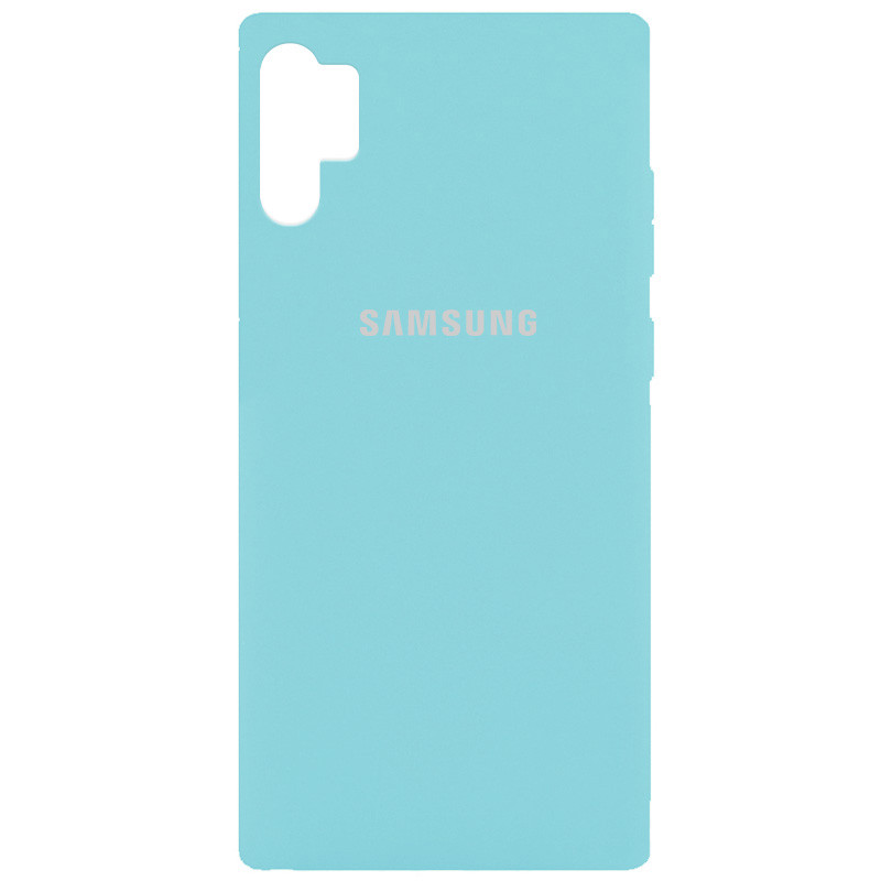 

Чехол Silicone Cover Full Protective (AA) для Samsung Galaxy Note 10 Plus Бирюзовый / Ice Blue (141815)