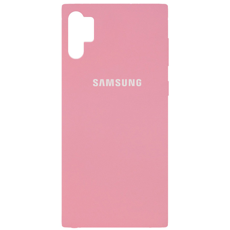 

Чохол Silicone Cover Full Protective (AA) для Samsung Galaxy Note 10+ (Рожевий / Pink)