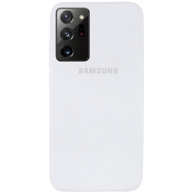 

Чехол Silicone Cover Full Protective (AA) для Samsung Galaxy Note 20 Ultra Белый / White (142070)