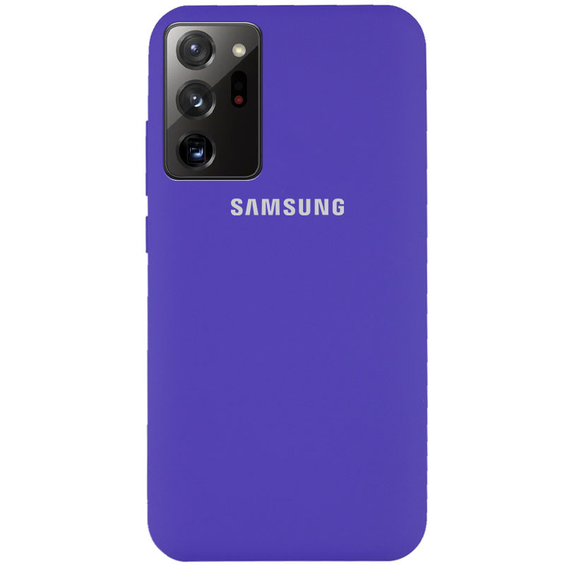 

Чохол Silicone Cover Full Protective (AA) для Samsung Galaxy Note 20 Ultra (Фіолетовий / Purple)