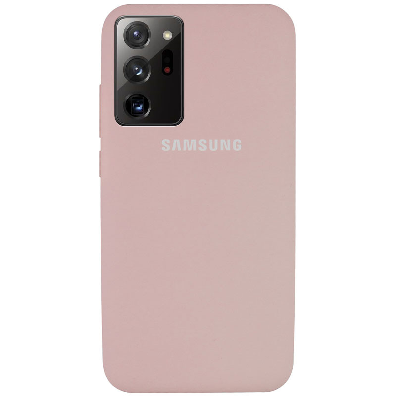 

Чохол Silicone Cover Full Protective (AA) для Samsung Galaxy Note 20 Ultra (Рожевий / Pink Sand)