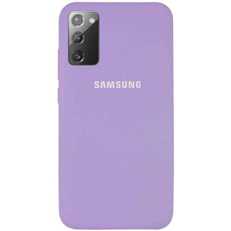 

Чехол Silicone Cover Full Protective (AA) для Samsung Galaxy Note 20 Сиреневый / Dasheen (142003)