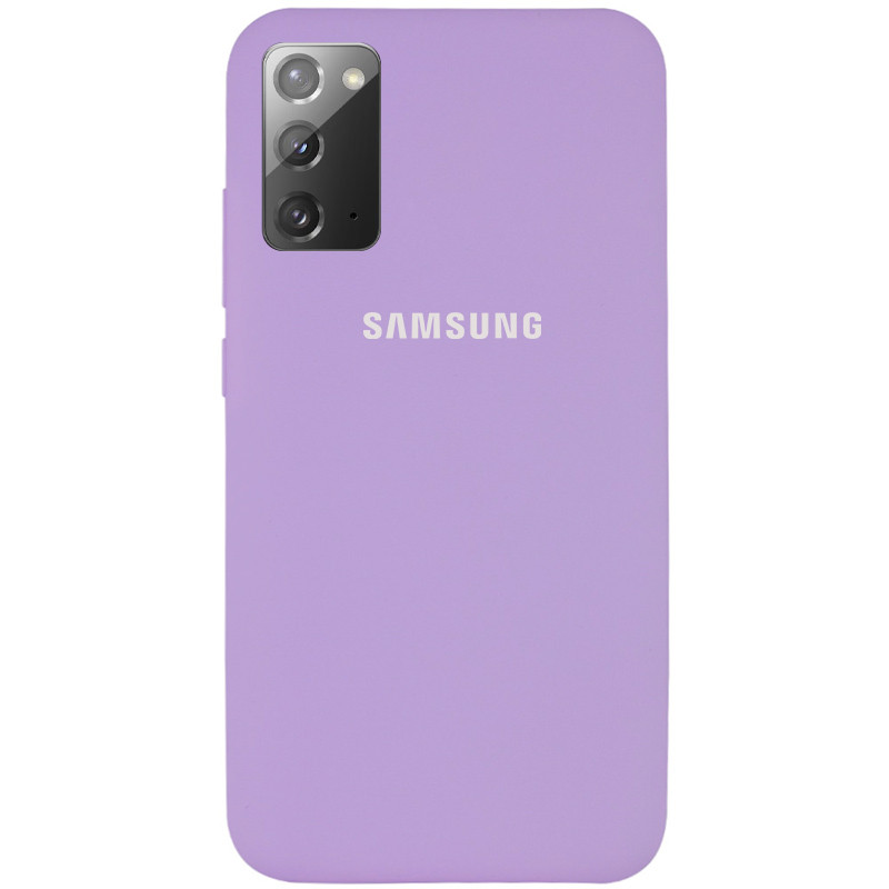 

Чехол Silicone Cover Full Protective (AA) для Samsung Galaxy Note 20 Сиреневый / Lilac (142004)