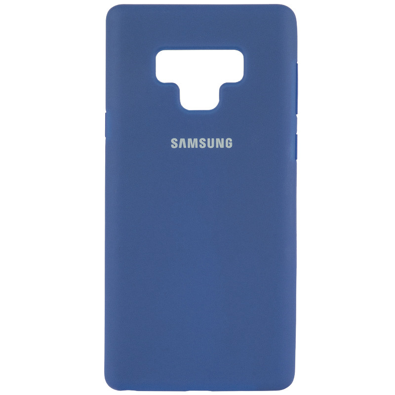 

Чехол Silicone Cover Full Protective (AA) для Samsung Galaxy Note 9 Синий / Navy blue (145803)