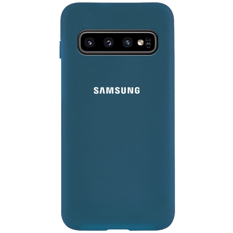 

Чехол Silicone Cover Full Protective (AA) для Samsung Galaxy S10 Синий / Cosmos blue (136953)