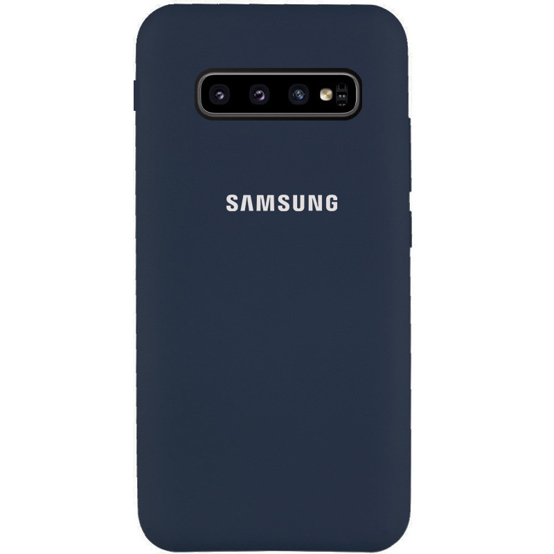 

Чехол Silicone Cover Full Protective (AA) для Samsung Galaxy S10 Синий / Midnight blue (138791)