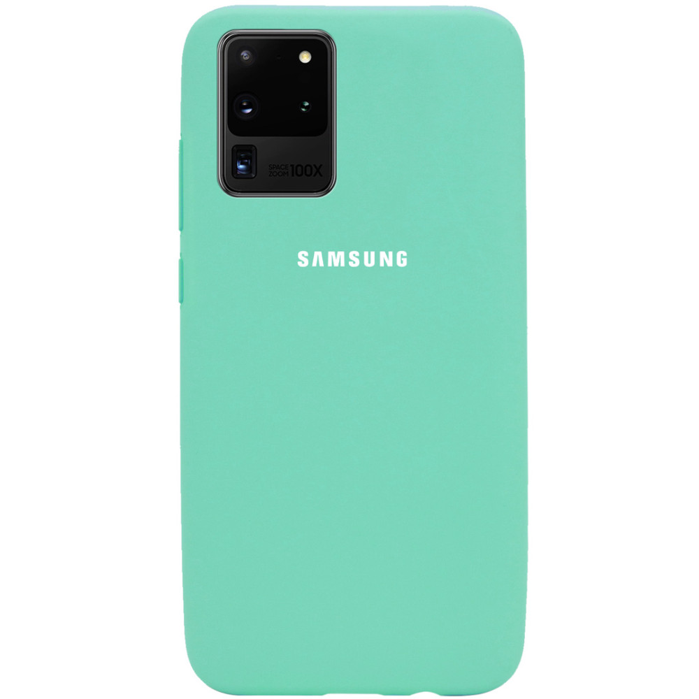 

Чехол Silicone Cover Full Protective (AA) для Samsung Galaxy S20 Ultra Бирюзовый / Ocean blue (132091)