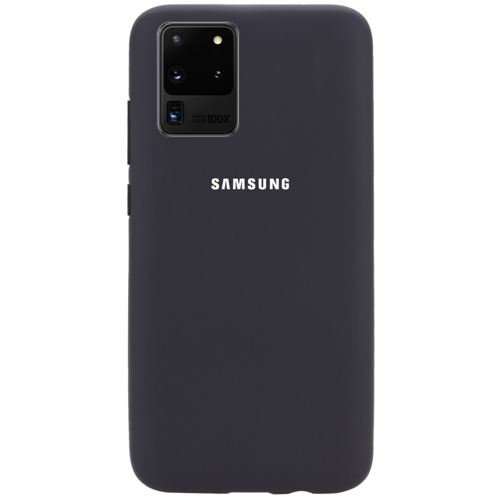 

Чехол Silicone Cover Full Protective (AA) для Samsung Galaxy S20 Ultra Черный / Black (128580)