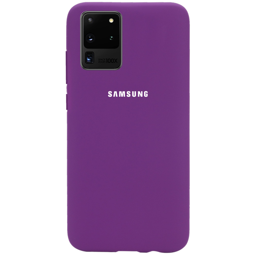 

Чехол Silicone Cover Full Protective (AA) для Samsung Galaxy S20 Ultra Фиолетовый / Grape (128578)