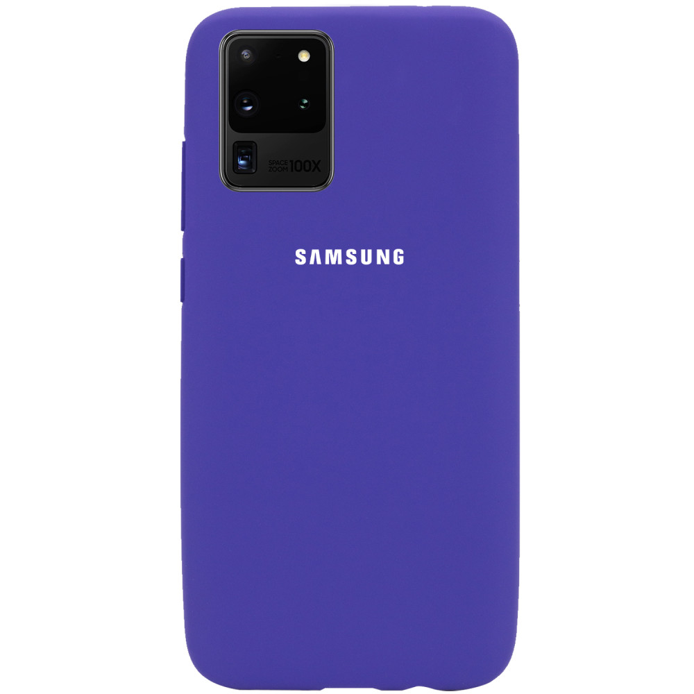 

Чехол Silicone Cover Full Protective (AA) для Samsung Galaxy S20 Ultra Фиолетовый / Purple (128579)