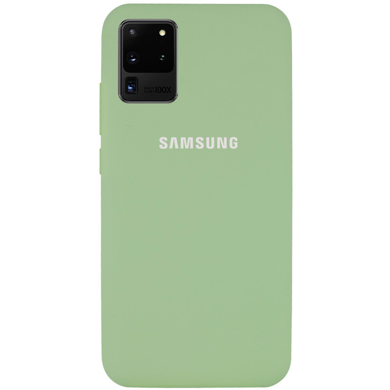 

Чехол Silicone Cover Full Protective (AA) для Samsung Galaxy S20 Ultra Мятный / Mint (128558)