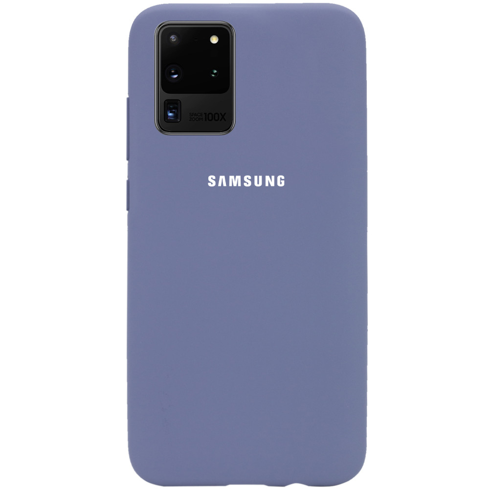 

Чехол Silicone Cover Full Protective (AA) для Samsung Galaxy S20 Ultra Серый / Lavender Gray (128569)