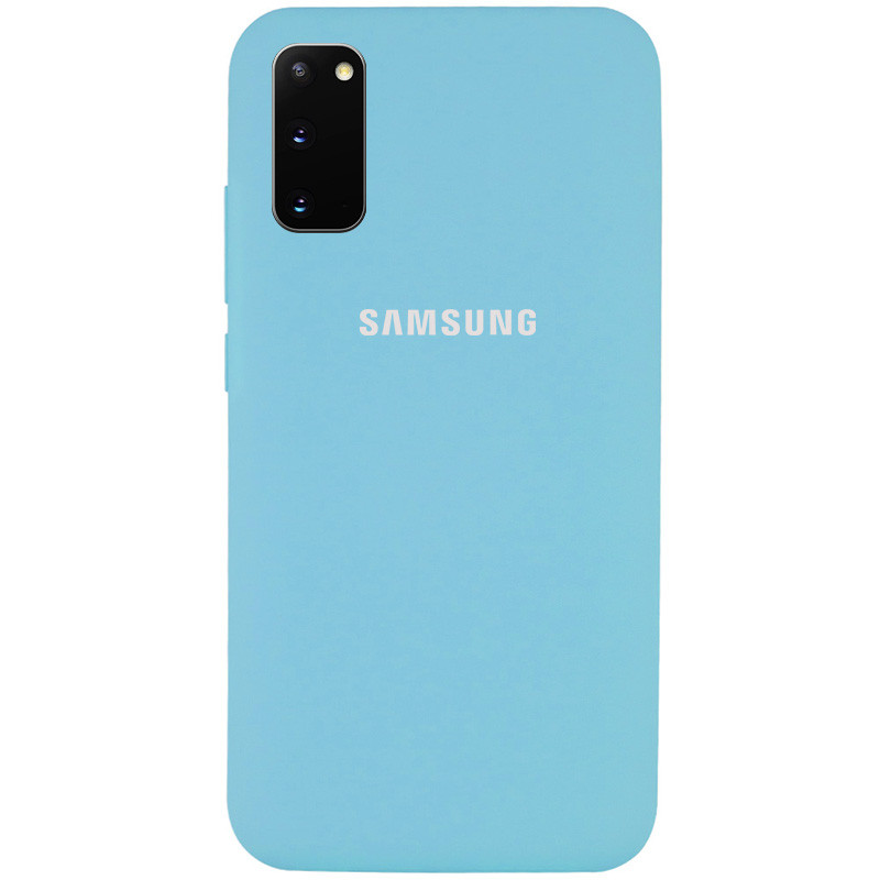 

Чехол Silicone Cover Full Protective (AA) для Samsung Galaxy S20 Голубой / Light Blue (128481)