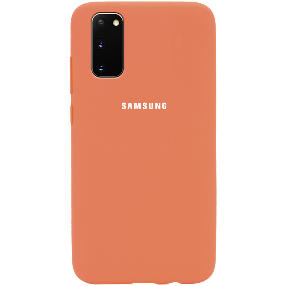 

Чехол Silicone Cover Full Protective (AA) для Samsung Galaxy S20 Оранжевый / Apricot (132087)