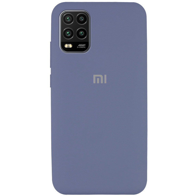 

Чохол Silicone Cover Full Protective (AA) для Xiaomi Mi 10 Lite (Сірий / Lavender Gray)