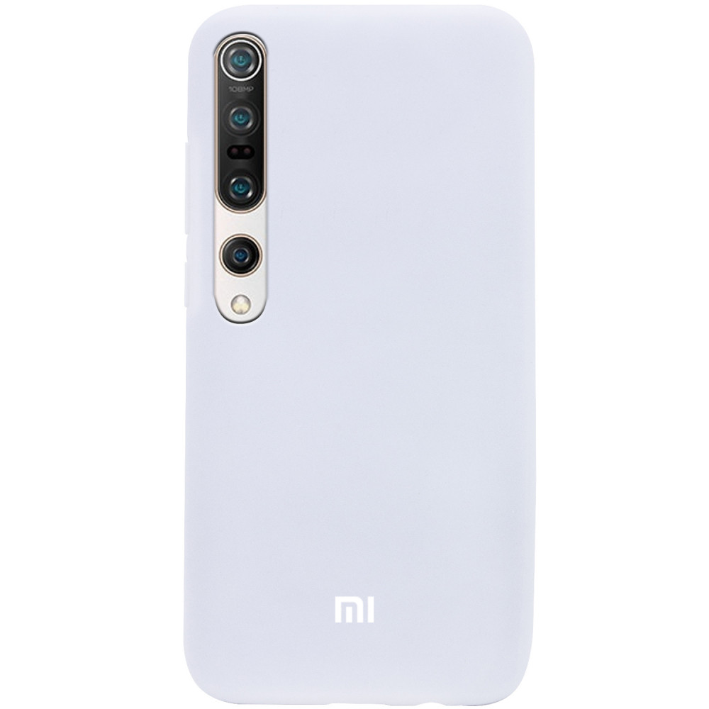 

Чехол Silicone Cover Full Protective (AA) для Xiaomi Mi 10 / Mi 10 Pro Белый / White (128582)