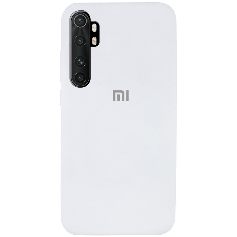 

Чехол Silicone Cover Full Protective (AA) для Xiaomi Mi Note 10 Lite Белый / White (136916)