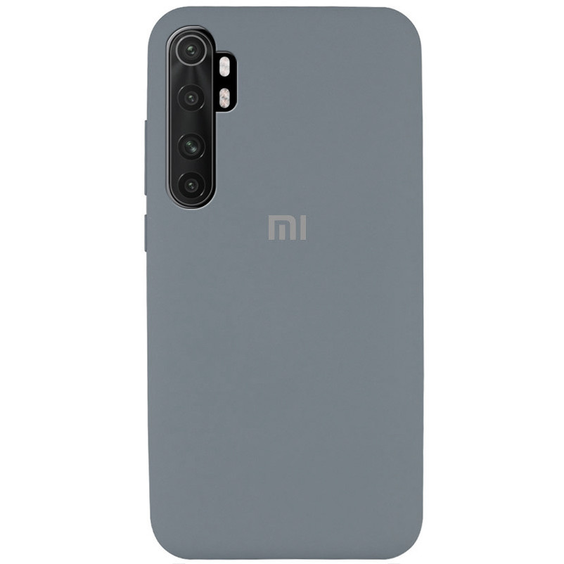 

Чехол Silicone Cover Full Protective (AA) для Xiaomi Mi Note 10 Lite Серый / Lavender Gray (136941)