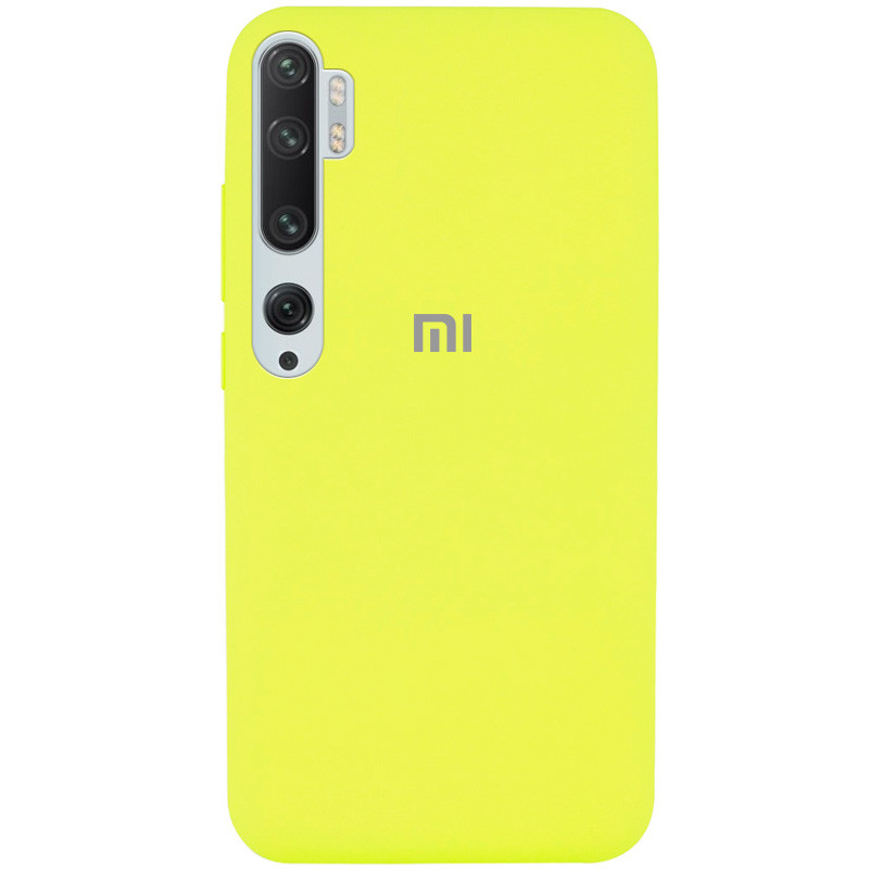 

Чехол Silicone Cover Full Protective (AA) для Xiaomi Mi Note 10 Pro Желтый / Flash (141824)