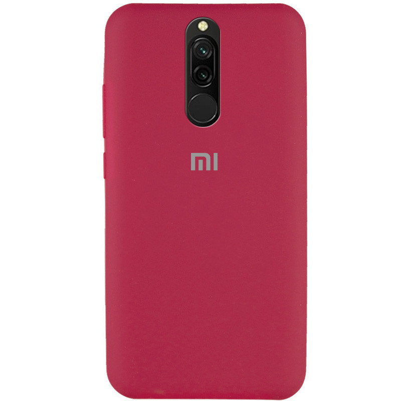 

Чехол Silicone Cover Full Protective (AA) для Xiaomi Redmi 8 Красный / Rose Red (145871)